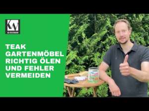 Videos Teak Gartenmöbel and more